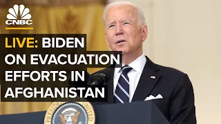 President Biden delivers remarks on the ongoing evacuation efforts in Afghanistan — 8/24/21