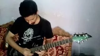 Megadeth - Bullet to the brain  Solo cover