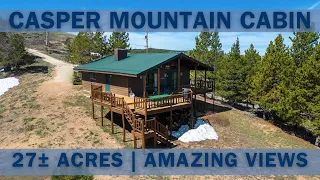 Casper Mountain Cabin on 27+/- acres near Hogadon Ski Resort For Sale | Casper Wyoming Real Estate