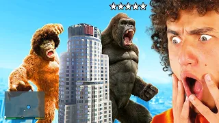 Adopted By KING KONG In GTA 5!