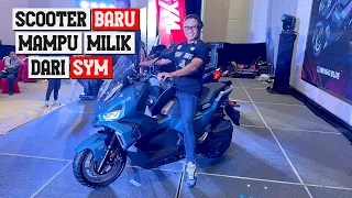 TERBARU SCOOTER  MAMPU MILIK HUSKY 150 DARI SYM