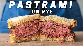 THE ULTIMATE DELI SANDWICH: Pastrami on Rye
