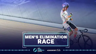 Iúri Leitão claims victory in the men's Elimination race | UCI Track Champions League - Round 4