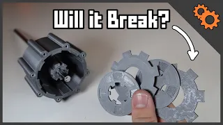 3D Printed Motorcycle Clutch: Will it Break?