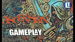 ASCENSION Deckbuilding Game / FIRST SOLO Game / DIGITAL Edition / EXAMPLE Of GAMEPLAY Against 3 AIs