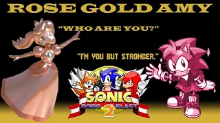 Rose Gold Amy : Sonic Robo Blast 2