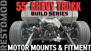 55’ Chevy Truck | LS Engine Fitment & Mounts