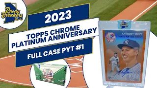 2023 Topps Chrome Platinum Anniversary MLB Full Case PYT #1