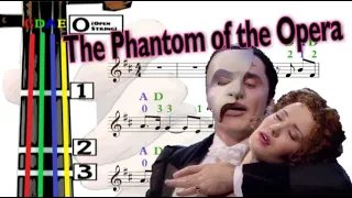 The Phantom of the Opera | Violin Tutorial | Andrew Lloyd Webber | 小提琴入門班 | 歌劇魅影 |  [Level 4]