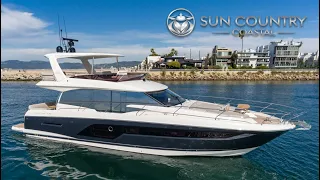 Prestige 590 Flybridge Walk Through | Sun Country Coastal