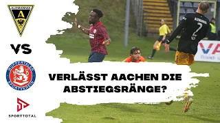 Verlässt Aachen die Abstiegsränge? | Alemannia Aachen vs. Wuppertaler SV | Regionalliga West