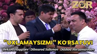 UXLAMAYSIZMI KOʻRSATUVI ZOʻR TV BEKZOD HAQQIYEV DILMUROD SULTONOV MEHMON @boynazarovtv