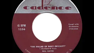 1955 HITS ARCHIVE: Ballad Of Davy Crockett - Bill Hayes (his original #1 version)
