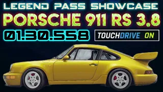 Asphalt 9 -  PORSCHE 911 CARRERA RS 3.8 | Legend Pass Showcase | Touchdrive | Desert Run