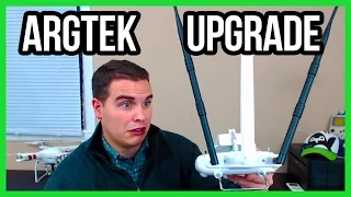 Phantom 3 Standard Tip #5 | ARGtek Upgrade | Three 10dbi Antennas #Drone