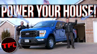 Here’s How a Ford F-150 Hybrid Can Power Your House in an Emergency!