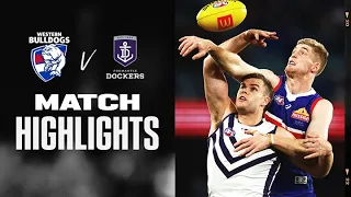 Western Bulldogs v Fremantle Highlights | Round 21, 2022 | AFL