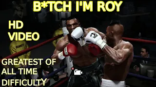 Roy Jones jr VS Mike Tyson GREATEST OF ALL TIME DIFFICULTY ( EA Sports FIGHT NIGHT CHAMPION )