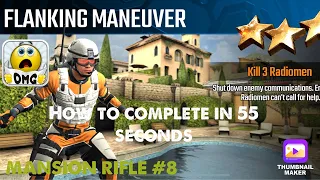 Flanking Maneuver, Sniper Strike Special OPs mission #8 - Mansion ( rifle /zone 17)