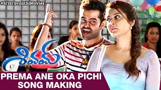 Shivam Telugu Movie | Prema Ane Oka Pichi Song Making | Ram | Rashi Khanna | DSP