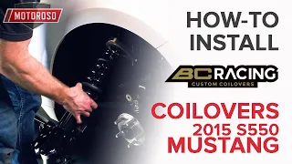 How To Install: BC Racing BR Series Coilovers for 2015+ S550 Ford Mustang