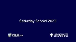 Saturday School 2022 - Latymer Partnerships