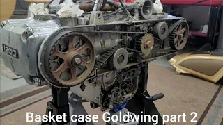 Basket Case Goldwing part 2 (engine)