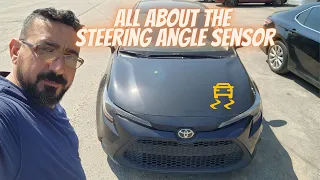 2021 Toyota Corolla Steering Angle Sensor faults C052646 and C052696
