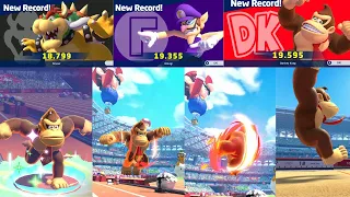 Mario & Sonic Olympic Games At The Tokyo 2020 Event Triple Jump All Characters