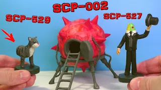 HOW TO MAKE SCP 002 SCP 529  and SCP 527  from Clay | TUTORIAL