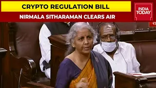 Nirmala Sitharaman Clears Air On Crypto Bill, Says Cryptocurrency Regulation Bill Soon