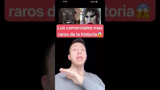 LOS COMERCIALES MÁS RAROS DE LA HISTORIA! 😱 #short #casos #comerciales #sabiasque #viral