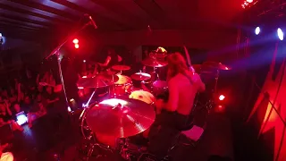 Havok - Covering Fire (Pete Webber Drum Cam)(ElSalvador June018)