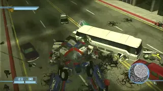 Optimus prime vs Megatron, Starscream and Blackout Last Battle