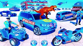 US Police Prado Transport Game 🚐 police Car Simulator Gameplay 🚛 Android Gameplay #12