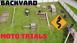 Moto Trials, Backyard track for beginners