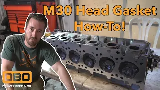 BMW m30 Head Gasket Replacement How-To!