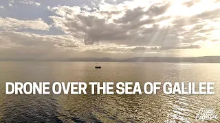 Amazing drone footage over the SEA OF GALILEE