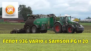 Slurry 2019 | Fendt 936 Vario & Samson PG II 20