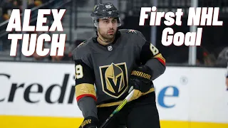 Alex Tuch #89 (Vegas Golden Knights) first NHL goal Oct 15, 2017