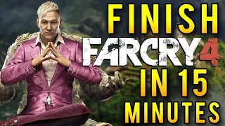 FAR CRY 4 Finished in Under 15 Minutes (Far Cry 4 Secret Ending) (Easter Egg)