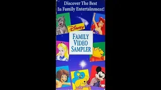 Disney Family Video Sampler - 1994 Edition [VHS]