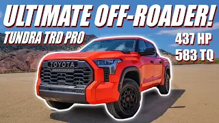 2023 TOYOTA TUNDRA TRD Pro Car Review! INTERIOR and EXTERIOR Walkaround and Features!