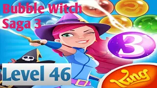 Bubble Witch saga 3 Level 46 By King Android IOS Gameplays Walkthrough