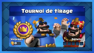 TOURNOI EN TIRAGE - OBJECTIF 15 VICTOIRES (et je suis de retour) - Clash Royale