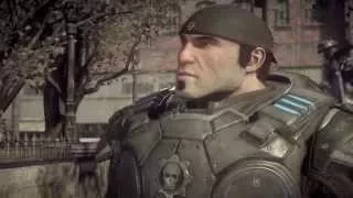 Gears of War Ultimate Edition - Act V Comedy of Errors: Cole Train Distracts Brumak Cutscene XB1