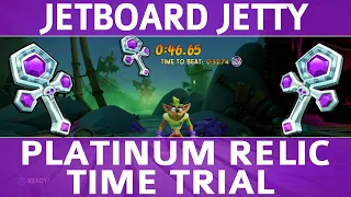 Crash Bandicoot 4 - Jetboard Jetty - Platinum Time Trial Relic (0:46.65)
