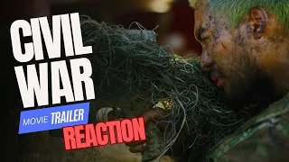 Civil War (2024) | Official Trailer HD | A24 Surge Reaction