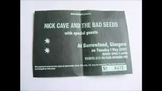 Nick Cave and The Bad Seeds - Glasgow Barrowlands, 1st May 2001