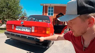 Подгоняю обвес Мтех 1 на BMW E30. Как садится?